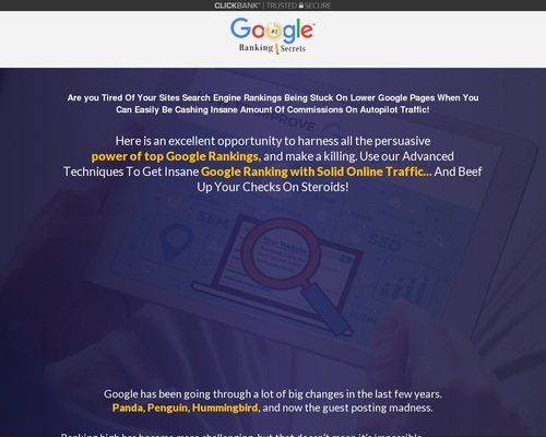 Google Ranking Secrets