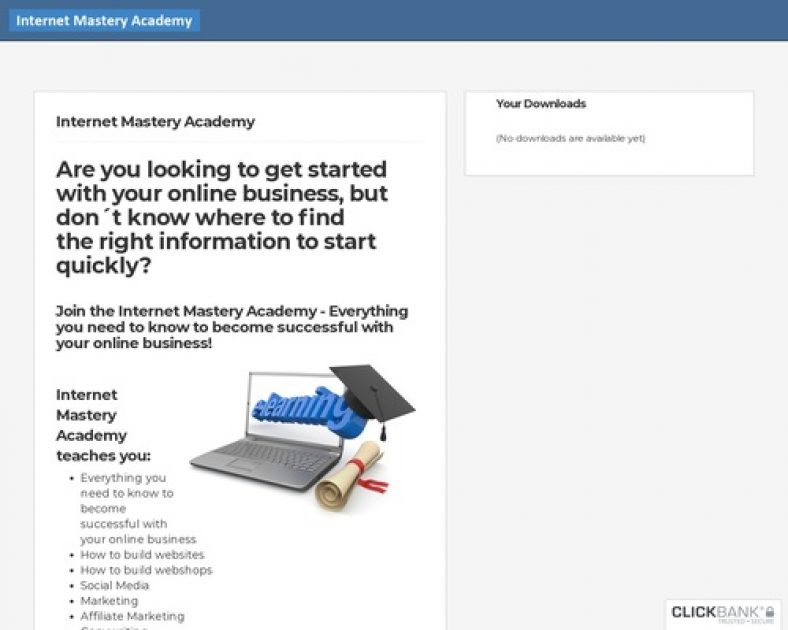 Internet Mastery Academy – Everything you need to know to become successful online