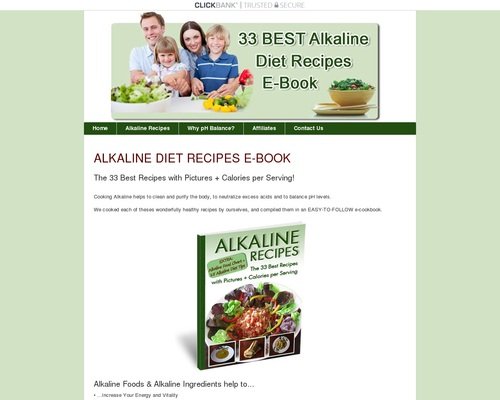 Download Alkaline Recipes E-Book | Alkaline-Recipes.com