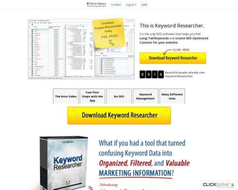 Keyword Researcher - SEO Software / Finds Long Tail Keywords