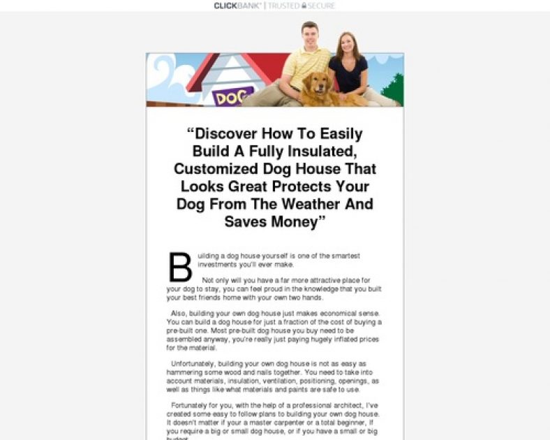 How To Build A Dog House – Insulated Dog House Plans