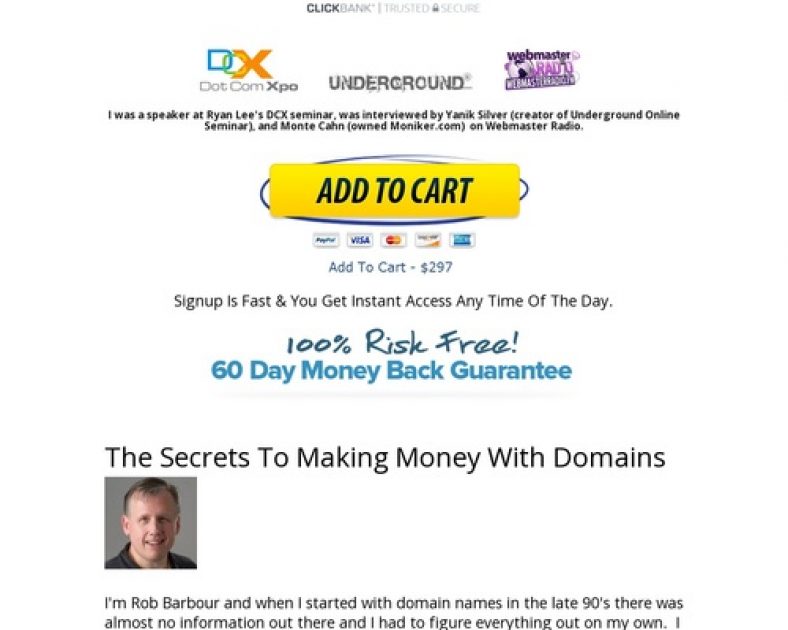 Domain Dough - Make Money With Domain Names