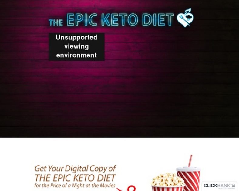 The Epic Keto Diet eBook
