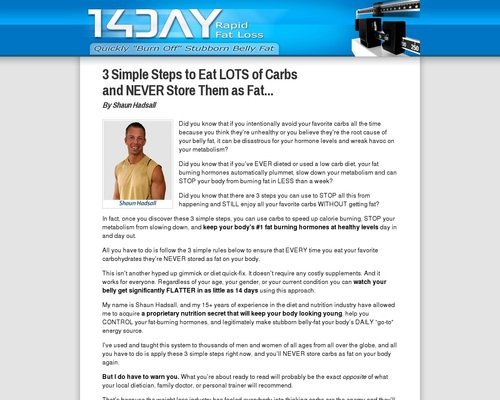 3 Simple Steps to Eat LOTS of Carbs and NEVER Store Them as Fat...