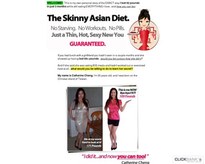 The Skinny Asian Diet!