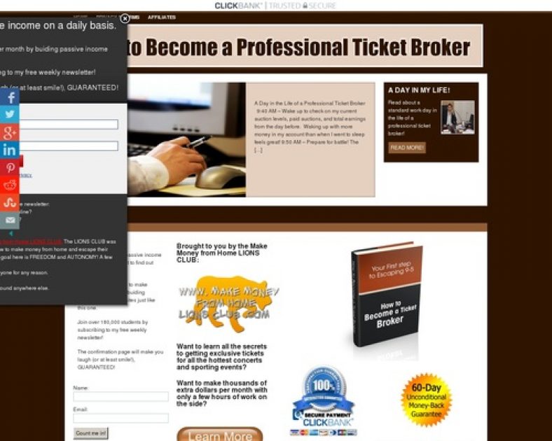 How to Become a Ticket Broker