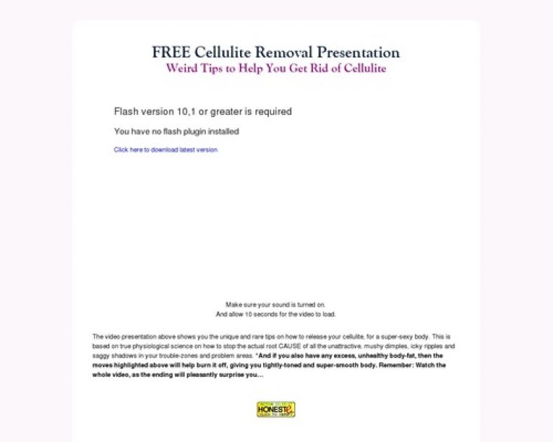 Truth About Cellulite Video Presentation | Truth About Cellulite
