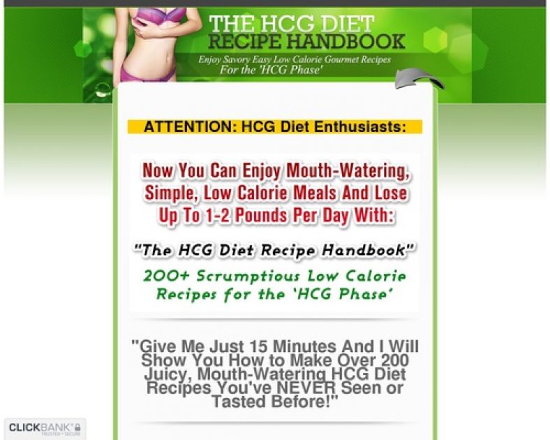 The HCG Diet Recipe Handbook - 200+ Mouth Watering Recipes for the HCG Phase