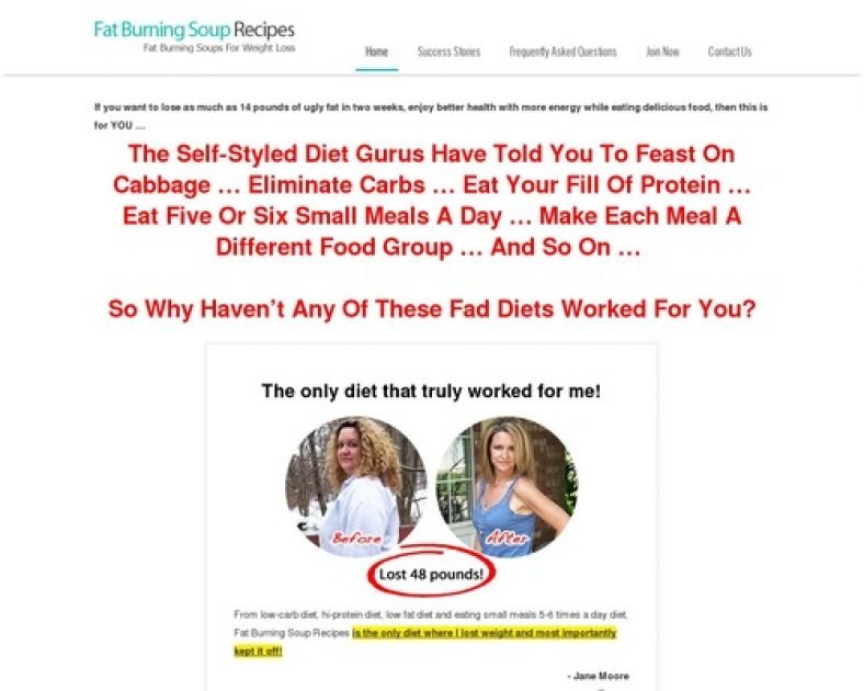 Fat Burning Soup Diet | Fat Burning Soups For Weight Loss