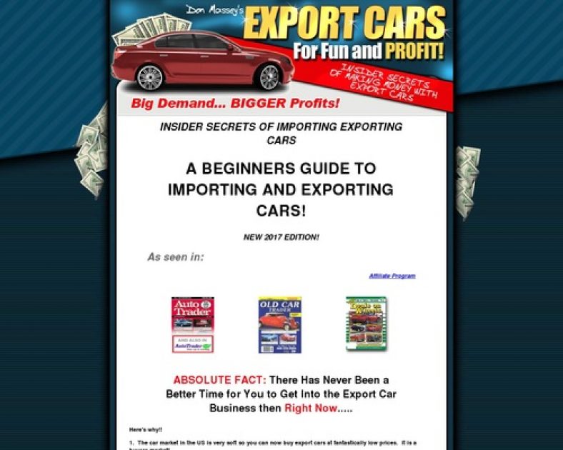 Export and Import Car Business