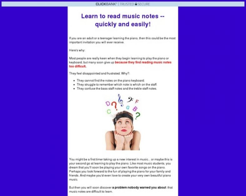 How to Read Music Notes for the Adult Beginner