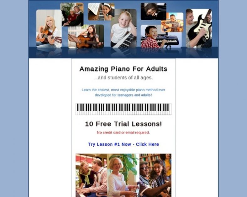 Amazing Piano For Adults