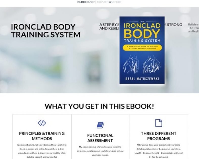 IronClad Body Training System – A Quick Review