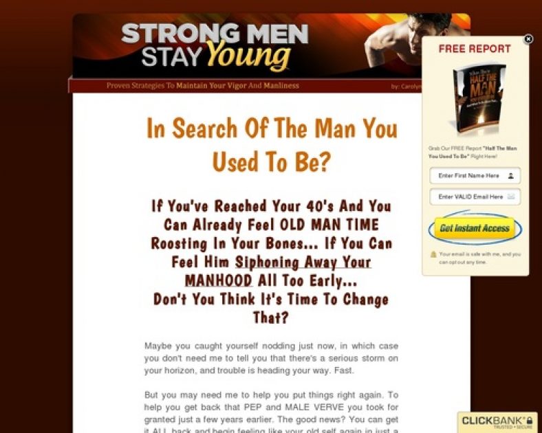 Strong Men Stay Young: Resurrect The Man You Used To Be