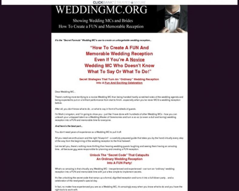 How To Be A Fun Wedding Mc