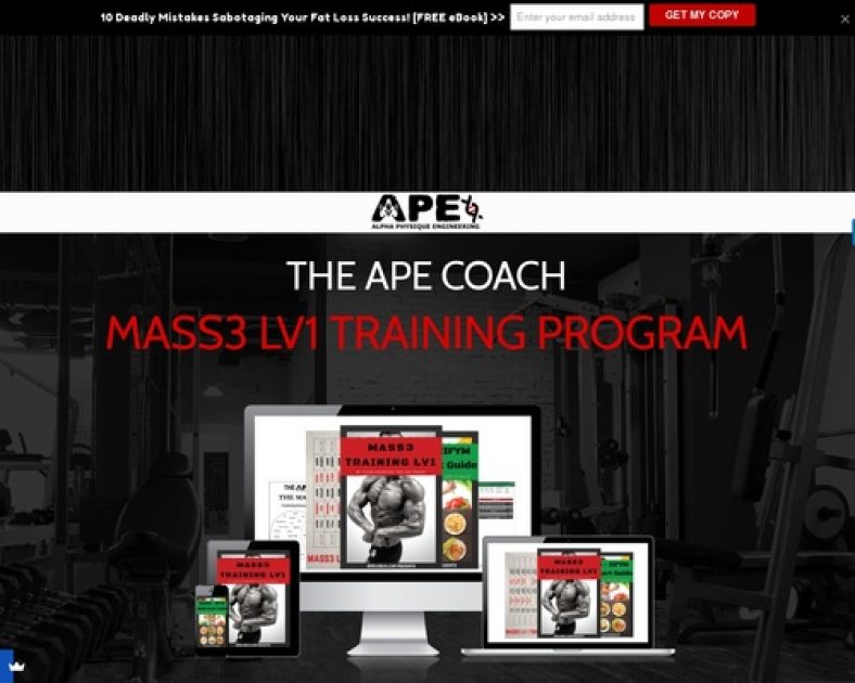 MASS3 LV1 Training - Alpha Physique Engineering | APEcoach.com