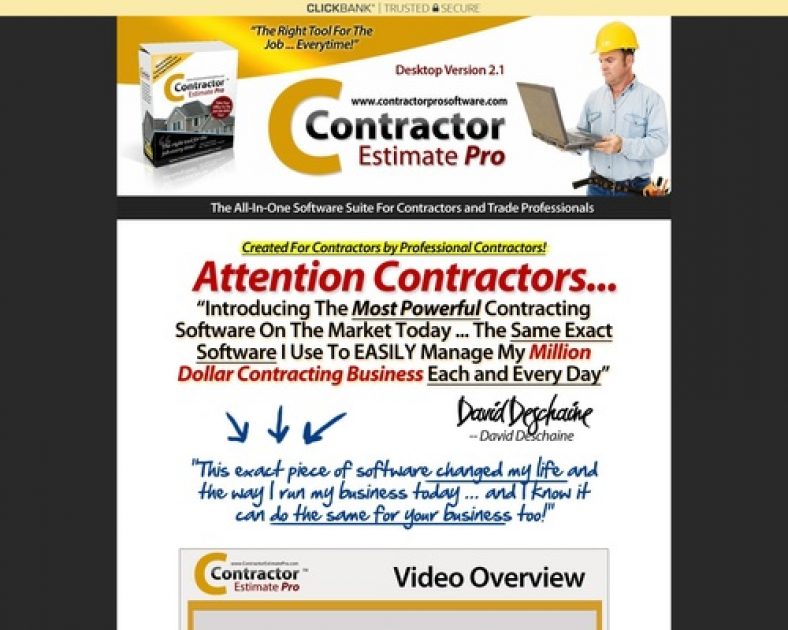 Contractor Pro Software - Estimate Software Contractors