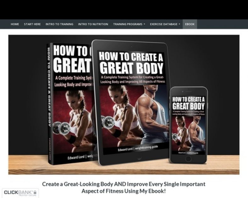 Download "How to Create a Great Body", the ebook by Edward Lord!