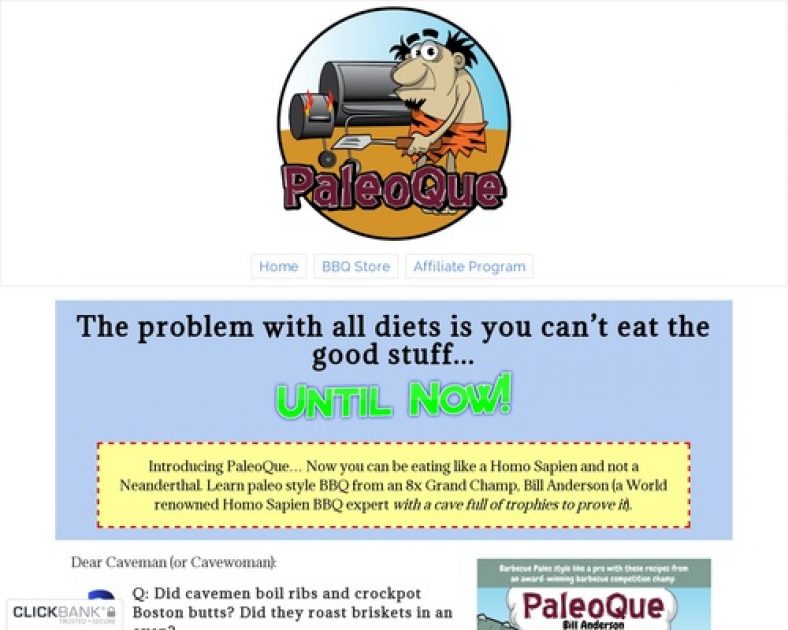 PaleoQue - Competition Quality Paleo BBQ for the Paleo Diet & Keto Diet