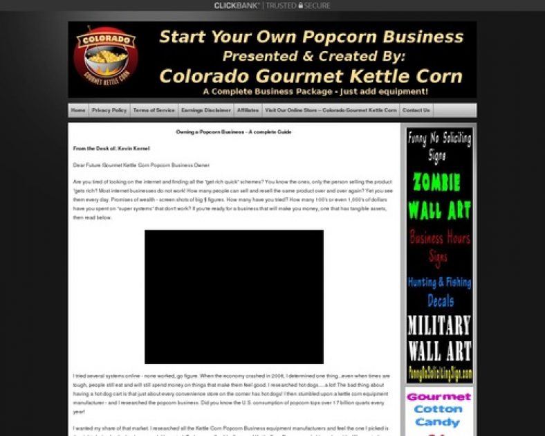 Popcorn Business - Make Gourmet Kettle Corn Popcorn