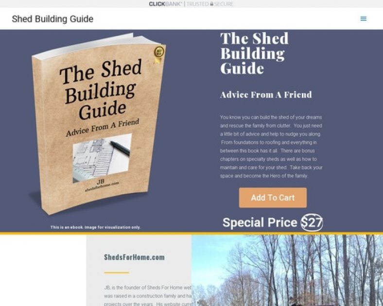 Shed Building Guide – The Must Have Shed Building Guide