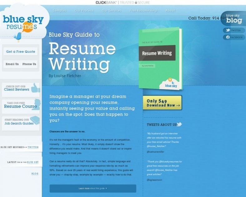 The Blue Sky Guide To Resume Writing