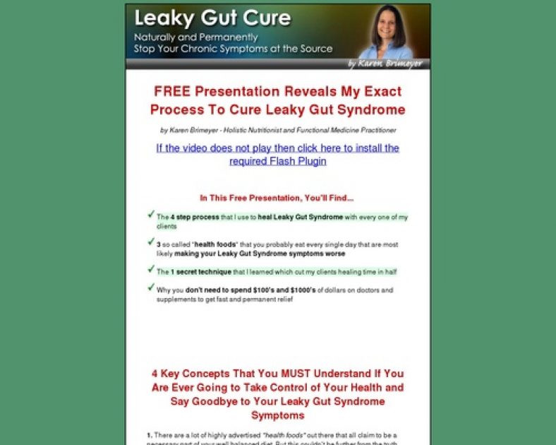Leaky Gut Cure - Fastest Way to Cure Leaky Gut Syndrome