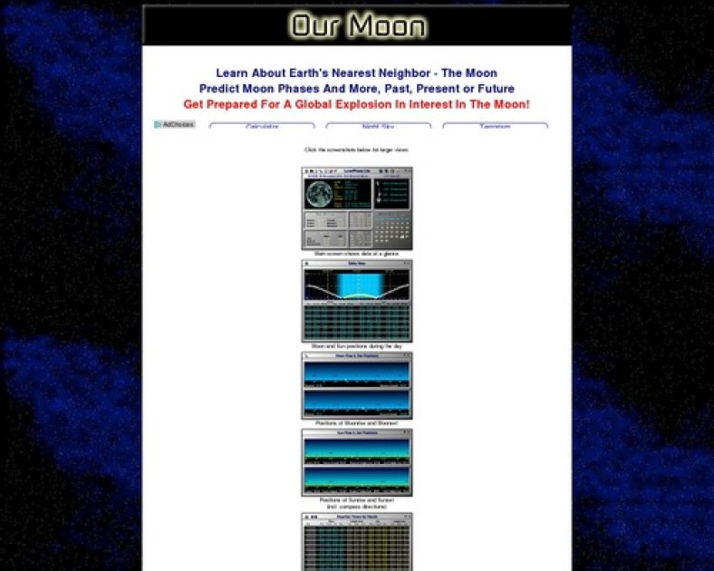 Our Moon: eBook & LunarPhase Lite Software Package