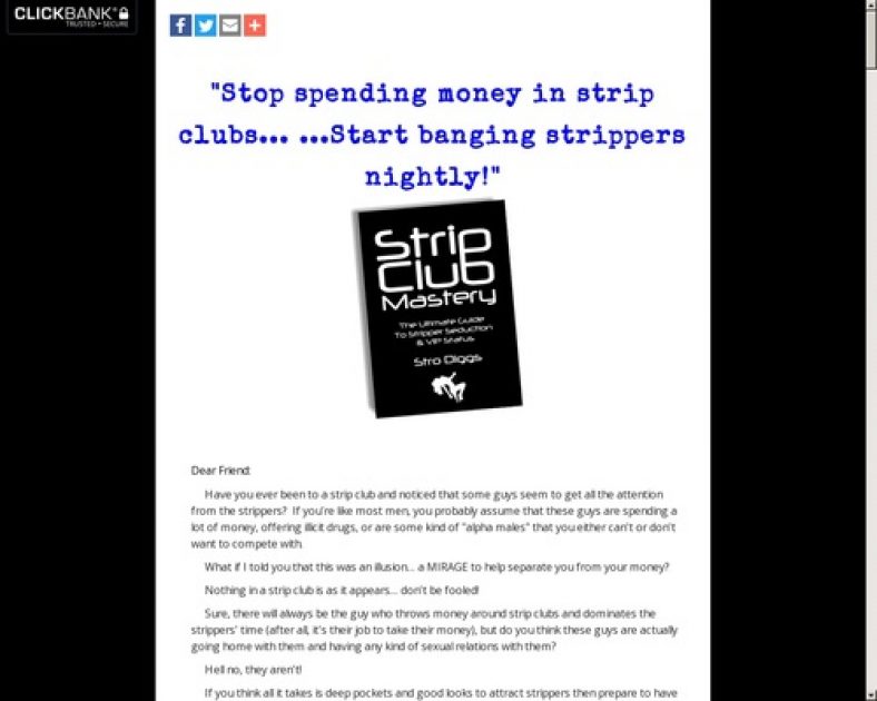 Strip Club Mastery - The Ultimate Strip Club Seduction Guide