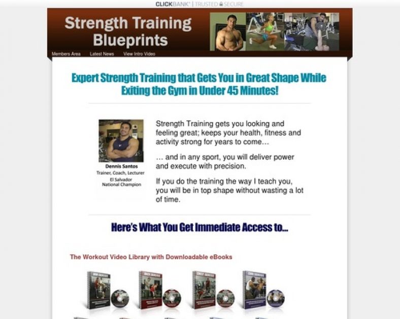 Strength Training Blueprints - No Fluff Strength Training with Weights