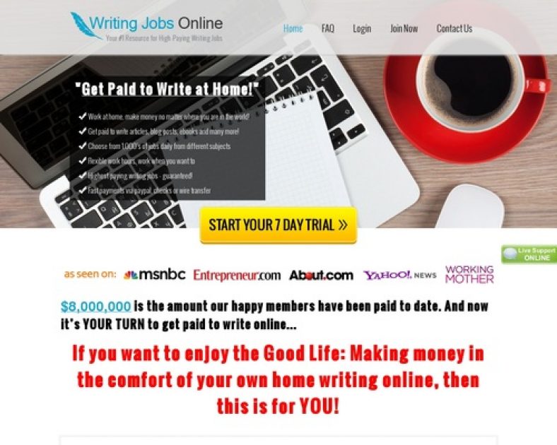 Writing Jobs – How To Get Paid To Write Online!