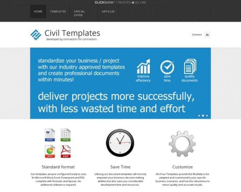 Template Store – Project Management Document Templates