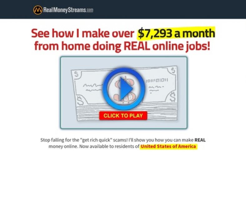 Learn the art of multiple online incomes through Real Money Streams