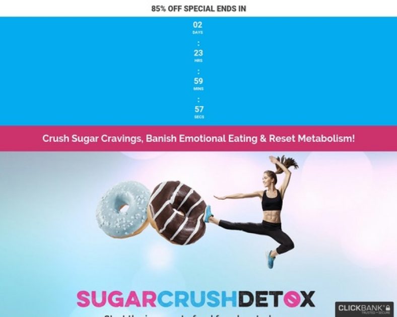 Quit Sugar for Good – with the Sugar Crush Detox