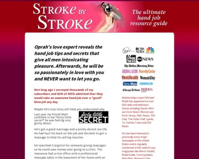 Stroke By Stroke – Guide To Giving Amazing Hand Jobs