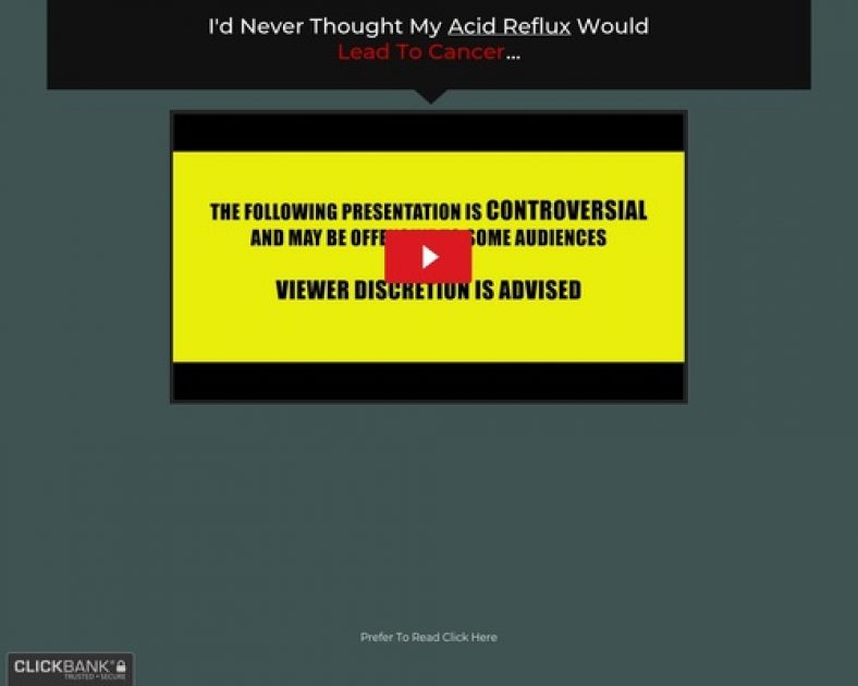Rapid Reflux Relief - Video