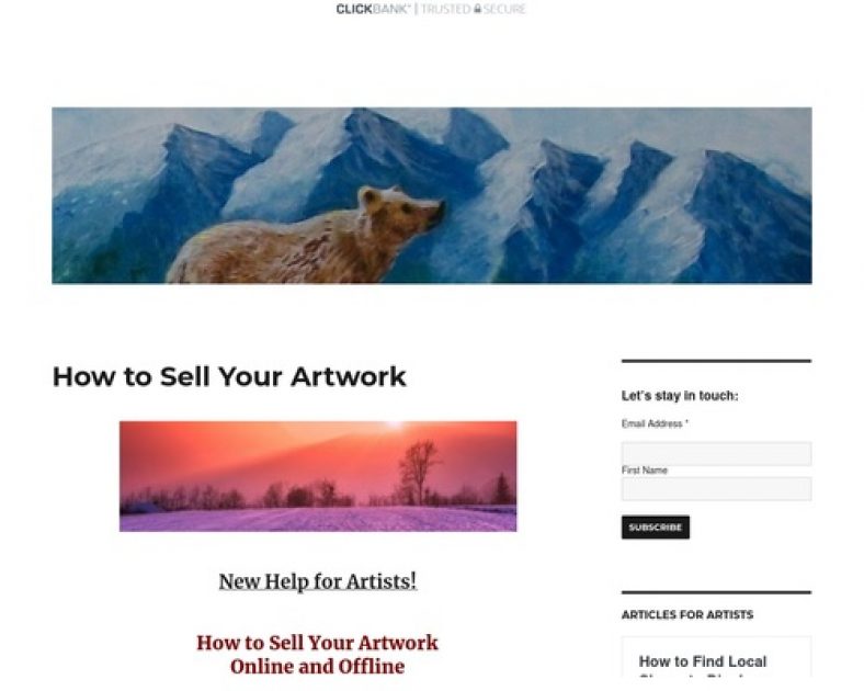 How to Sell Your Artwork –