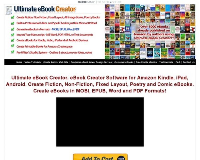 eBook Creator Software - Ultimate eBook Creator For Amazon Kindle