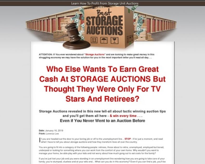 Best Storage Auctions Program - Earn More With A Storage Leader