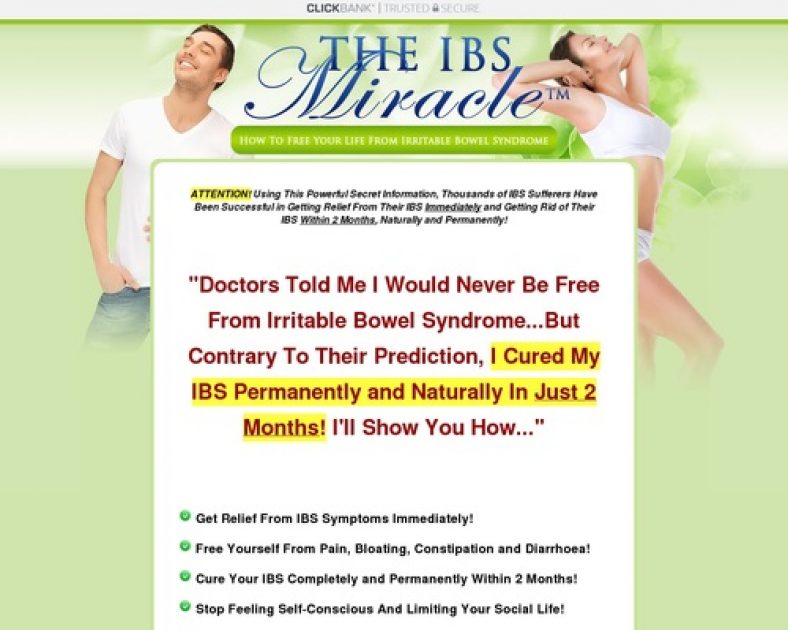 The IBS Miracle Review – How To Free Your Life From Irritable Bowel Syndrome