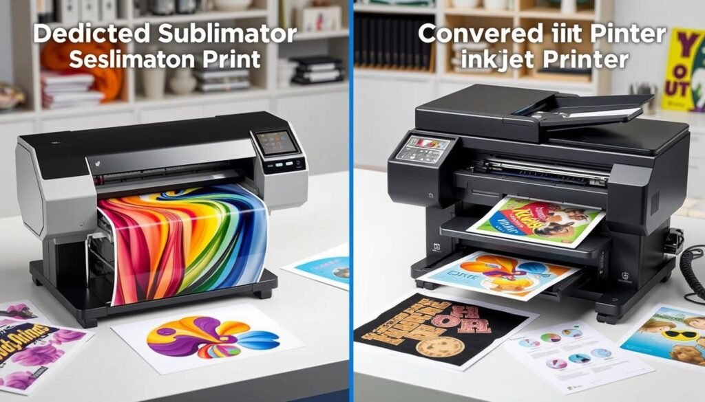 Dedicated vs converted sublimation printers Dedicated vs converted sublimation printers