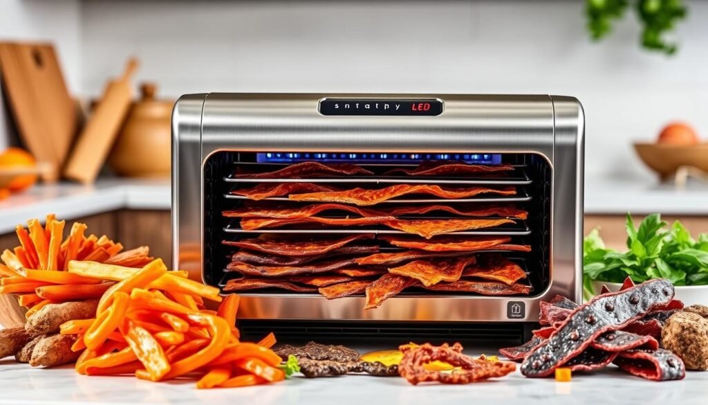 Energy-efficient jerky dehydrators