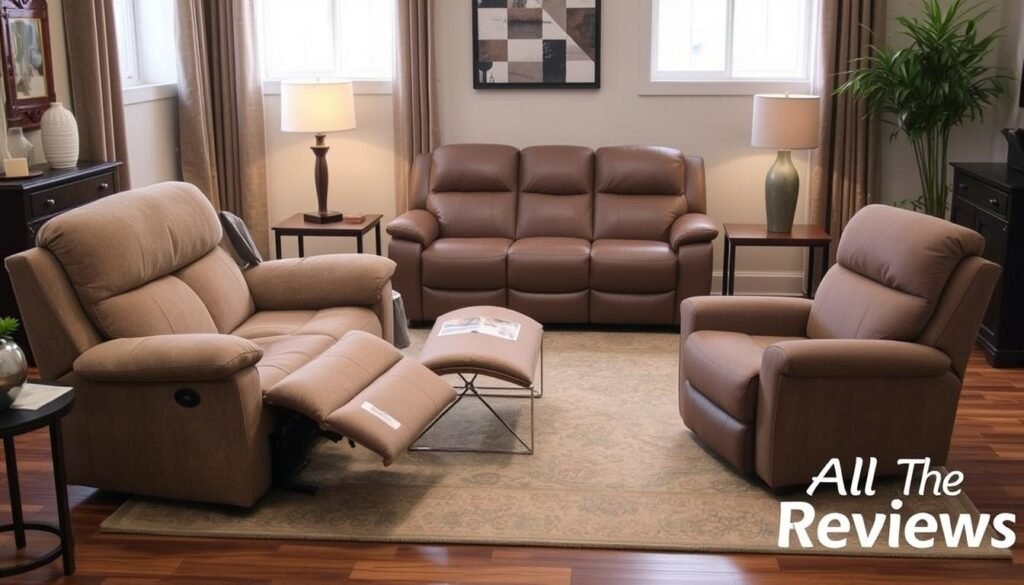 Recliner sizes and space considerations