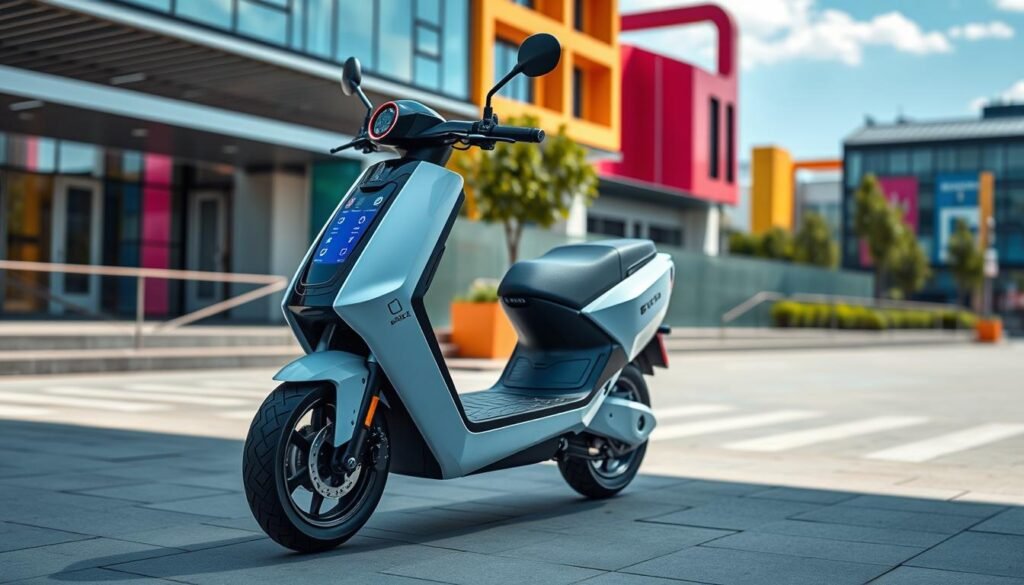 Smart scooter locks