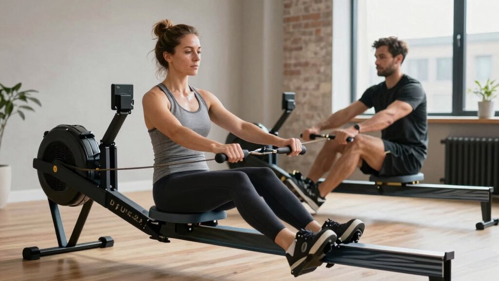 rowing for calorie burn